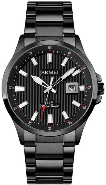 Picture of SKMEI 1654 Stainless Steel Analog Men’s Watch- Black