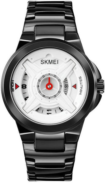 Picture of Skmei 1699 Special Dial Quartz Wrist Watch for Men- White