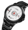 Picture of Skmei 1699 Special Dial Quartz Wrist Watch for Men- White