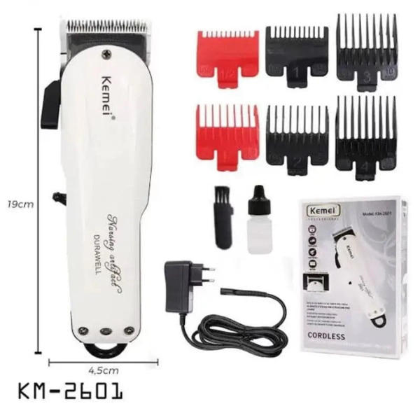 Picture of Kemei KM-2601 AC/DC Professional Rechargeable Hair Clippers