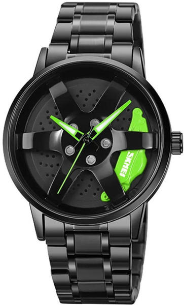 Picture of SKMEI 1787 Wheels Rolling Creative Watch for Men - Green