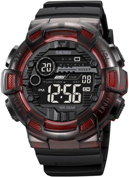 Picture of SKMEI 2110 Digital Sports Waterproof Men’s Watch - Red