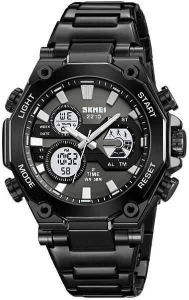 Picture of SKMEI 2210 Black Dial Watch for Men - Black
