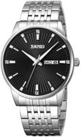 Picture of Skmei 9323 Man Business Quartz Chain Watch - Silver Black