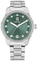 Picture of Tommy Hilfiger Green Dial Crystals Watch for Women (TW001880)