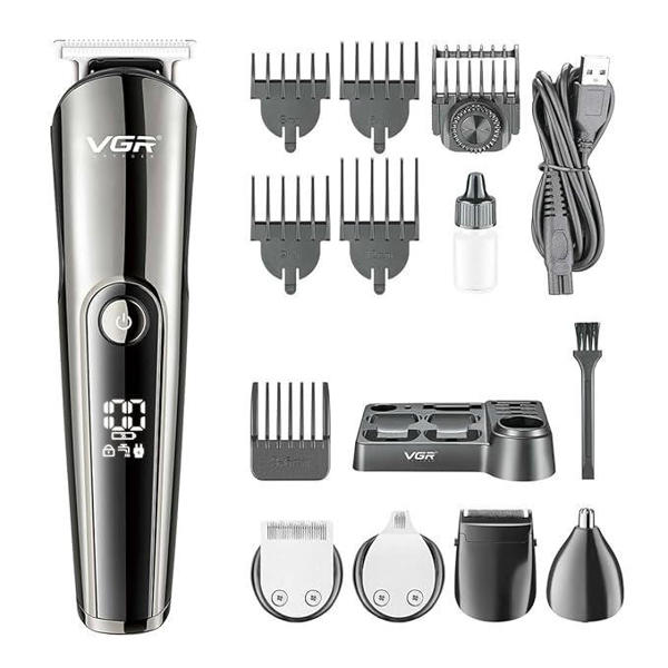Picture of VGR V-107 Professional 11 in1 Grooming Kit Fully Waterproof Trimmer