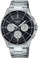 Picture of Casio Enticer Multifunction Silver Chain Watch MTP-1374D-1A3DVF