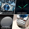 Picture of Poedagar 930 Business Luminous Stainless Men’s Watch - Blue