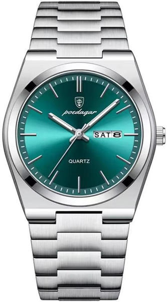 Picture of Poedagar 930 Business Luminous Stainless Men’s Watch - Green