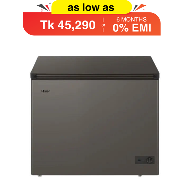 Picture of Haier 251L Chest Freezer (HCF-290N)-Premium Gray