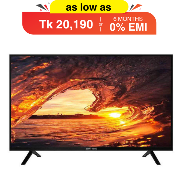 Picture of Sony Plus 43 Inch Frameless 2GB/16GB Voice Smart Android TV with Free Wall Mount