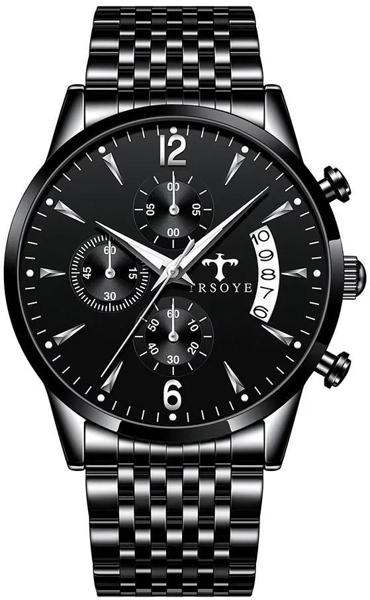 Picture of Trsoye 618 Stainless Steel Watch for Men – Black