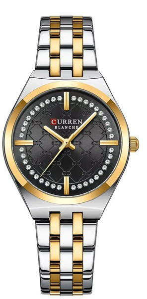 Picture of CURREN 9096 New Luxury Quartz Stainless Steel Ladies Watch-Black