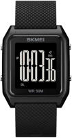 Picture of Skmei 1866 Square Large Screen Multi-function Watch for Men – Black