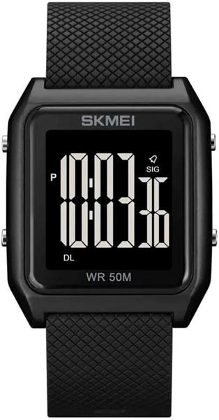 Picture of Skmei 1866 Square Large Screen Multi-function Watch for Men – Black