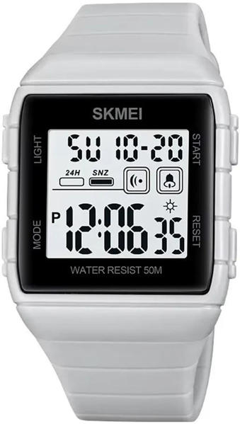 Picture of SKMEI 1960 50m Waterproof Electric Men’s Watch-White