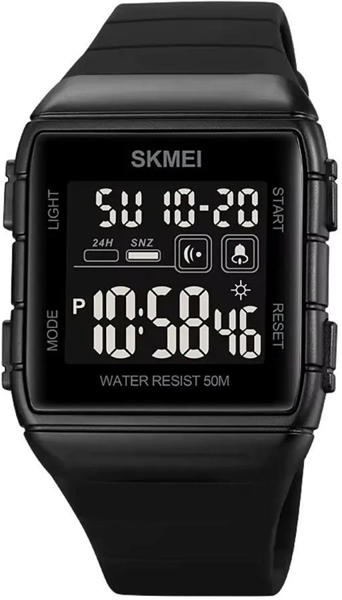 Picture of SKMEI 1960 50m Waterproof Electric Men’s Watch-Black
