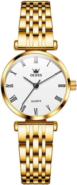Picture of OLEVS 5596 Quartz Stainless Steel New Model Ladies Watch-Gold