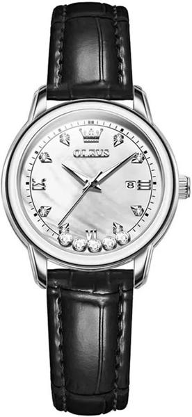 Picture of OLEVS 9981 Casual Leather Belt Ladies Watch-Black