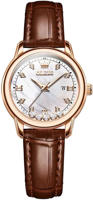 Picture of OLEVS 9981 Casual Leather Belt Ladies Watch-Brown