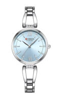 Picture of CURREN 9092 Elegant Stainless Steel Classic Women Quartz Watch- Silver
