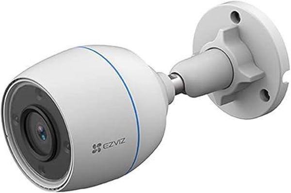 Picture of EZVIZ H3c Color Security Camera, 2MP Outdoor WiFi Camera CCTV for Home with Color Night Vision, Two Way Talk, Compatible with Alexa
