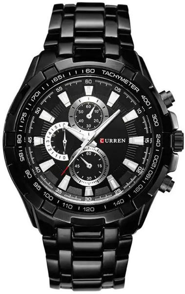 Picture of Curren 8023 Analog Watch for Men - Black