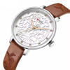 Picture of Curren 9046 Creative Rhinestone Luxury Women Watch- Brown
