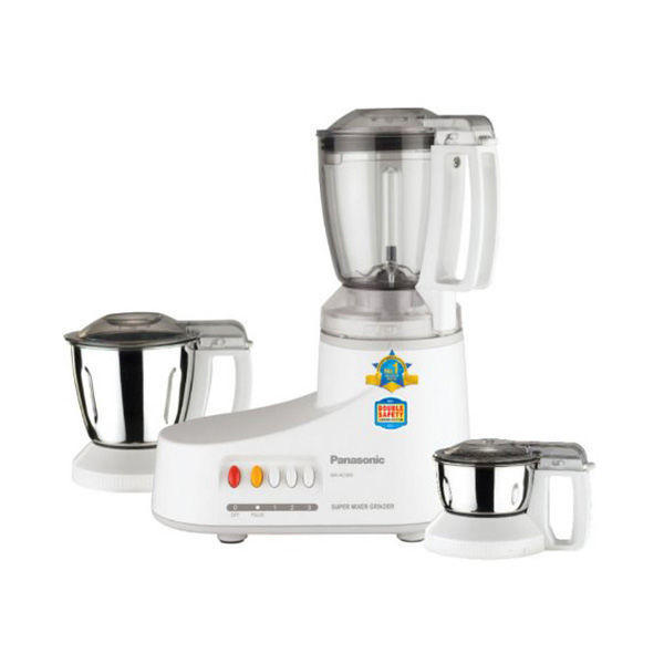 Picture of Panasonic MX-AC300 1000W 3 Jars Super Mixer Grinder - (White)