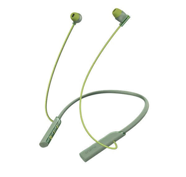 Picture of Oraimo Necklace lite ENC with Vibration Wireless Neckband (OEB-311) - SageGreen