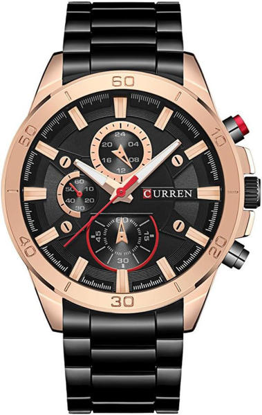 Picture of Curren 8275 Quartz Casual Watch for Men - Gold