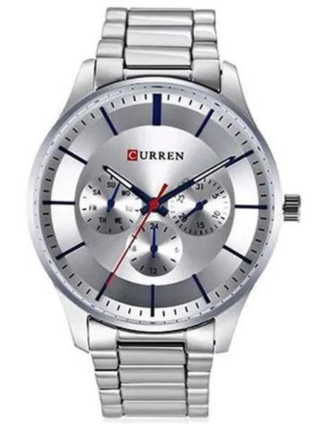 Picture of Curren 8282 Quartz Casual Watch for Men - Silver