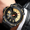 Picture of Curren 8345 Stainless Steel Watch for Men - Gold & Black