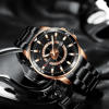 Picture of Curren 8359 Stainless Steel Watch for Men - Gold & Black