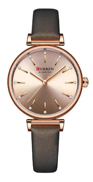 Picture of Curren 9081 Belt Wristwatches for Women – Grey & Rose Gold