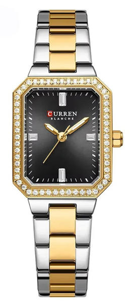 Picture of CURREN 9102 Casual Quartz Stainless Steel Ladies Watch-Black