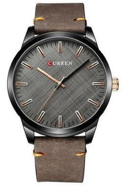 Picture of Curren 8386 Quartz Leather Belt Watch For Men - Grey
