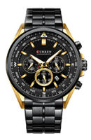 Picture of Curren 8399 Stainless Steel Watch for Men - Black
