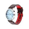 Picture of Fastrack 3236SL02 Light Blue Dial Brown Leather Strap Men’s Watch