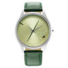Picture of Fastrack 3290SL02 Stunners Green Dial Leather Strap Watch for Guys