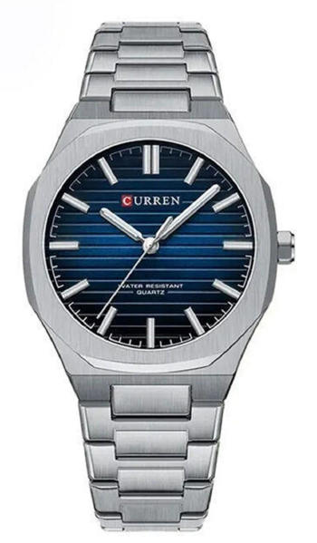 Picture of CURREN 8456 Luxury Brand Watch for Men – Silver & Blue