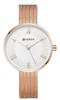 Picture of CURREN C9020SL Classic Chain Watch for Women – Rose Gold & White