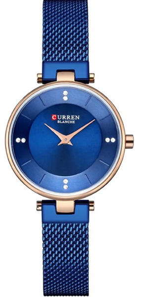 Picture of Curren 9031 Classic Chain Watch for Women - Blue