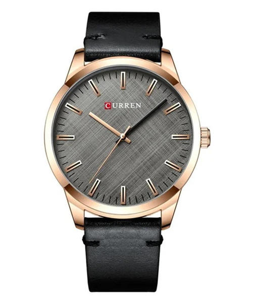 Picture of Curren 8386 Quartz Leather Belt Watch For Men - Black