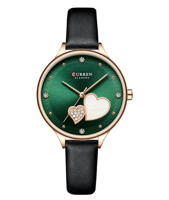 Picture of CURREN 9077 Belt Quartz Wristwatch for Women – Black & Green