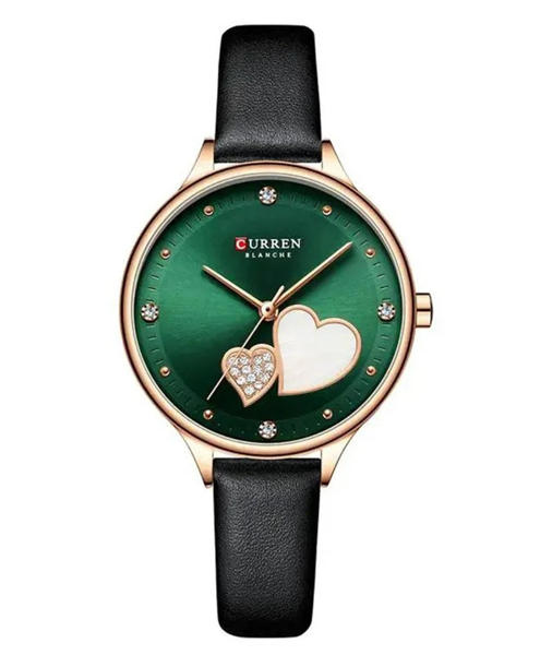 Picture of CURREN 9077 Belt Quartz Wristwatch for Women – Black & Green