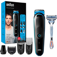 Picture of Braun MGK3242 All-in-one Trimmer 3 Hair &amp; Beard 7 In 1 Styling Kit For Men