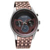 Picture of Fastrack NS3286KM01 Thor Quartz Multifunction Red Dial Metal Strap
