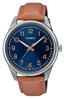 Picture of Casio MTP-V005L-2B4UDF Analog Brown Belt Blue Dial Watch for Men