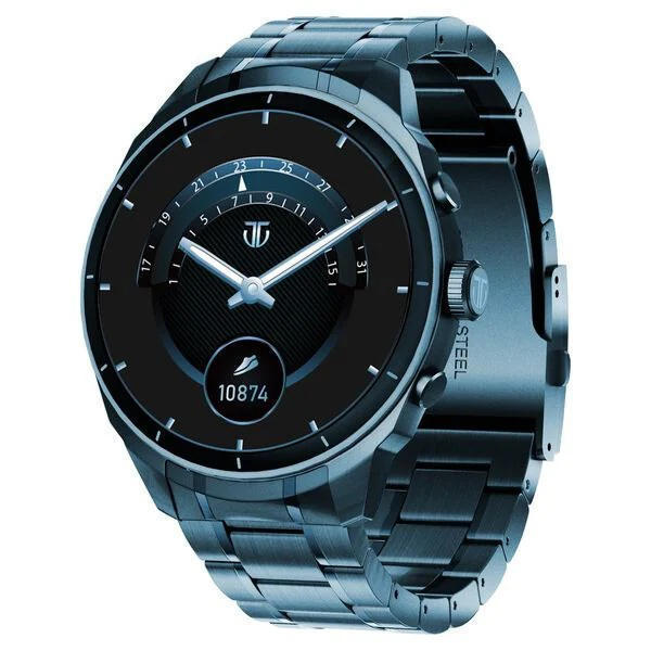 Picture of Titan Heritage Premium Smartwatch with All SS Design, 3.6 CM AMOLED Display, BT Calling, Advanced Chipset, Titan Health